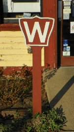 Big Four Whistle posts at PRR depot